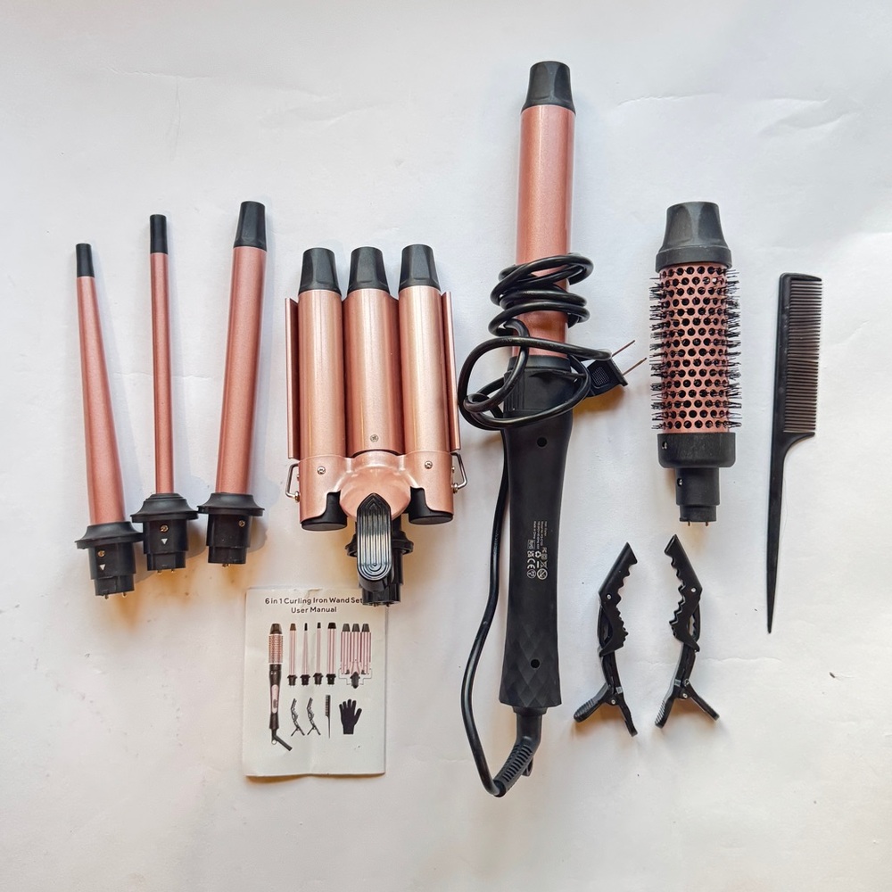 Rose Gold Hair Styling Tool Set